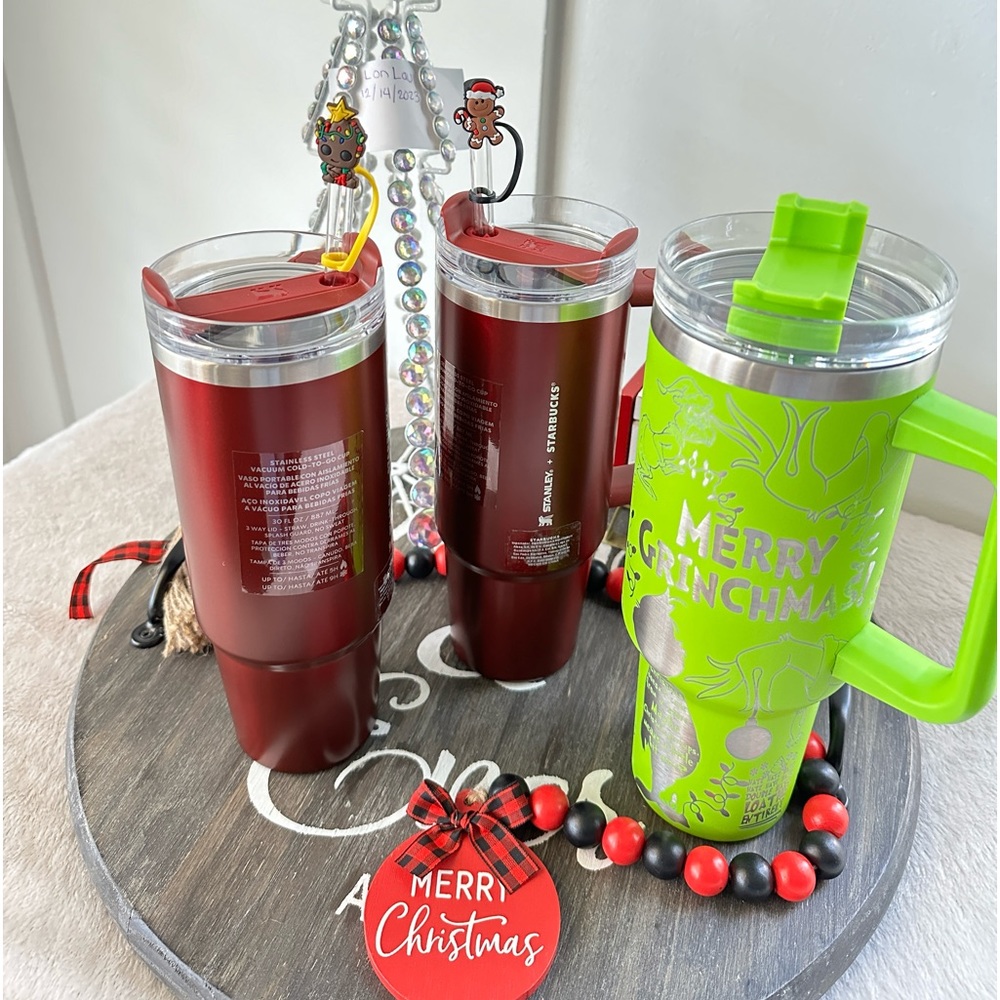 Mexico Christmas Limited Edition Stanley+Starbucks 30oz tumbler